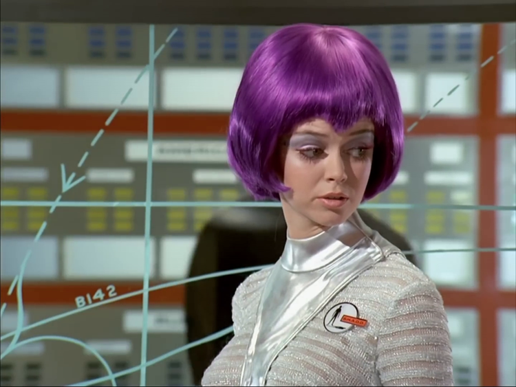 Gabrielle Drake als Lt. Ellis in der TV-Serie "UFO".
