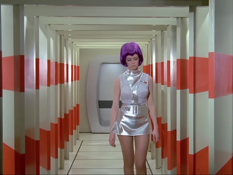 Gabrielle Drake als Lt. Ellis in der TV-Serie "UFO".