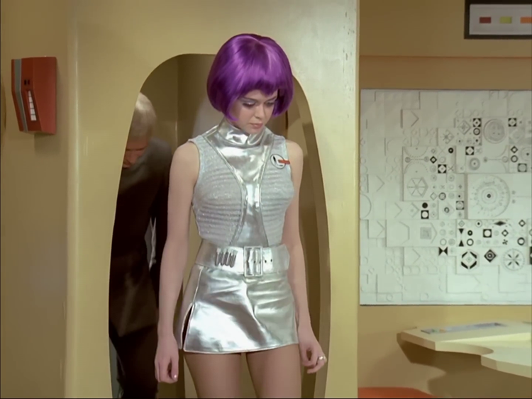 Gabrielle Drake als Lt. Ellis in der TV-Serie "UFO".