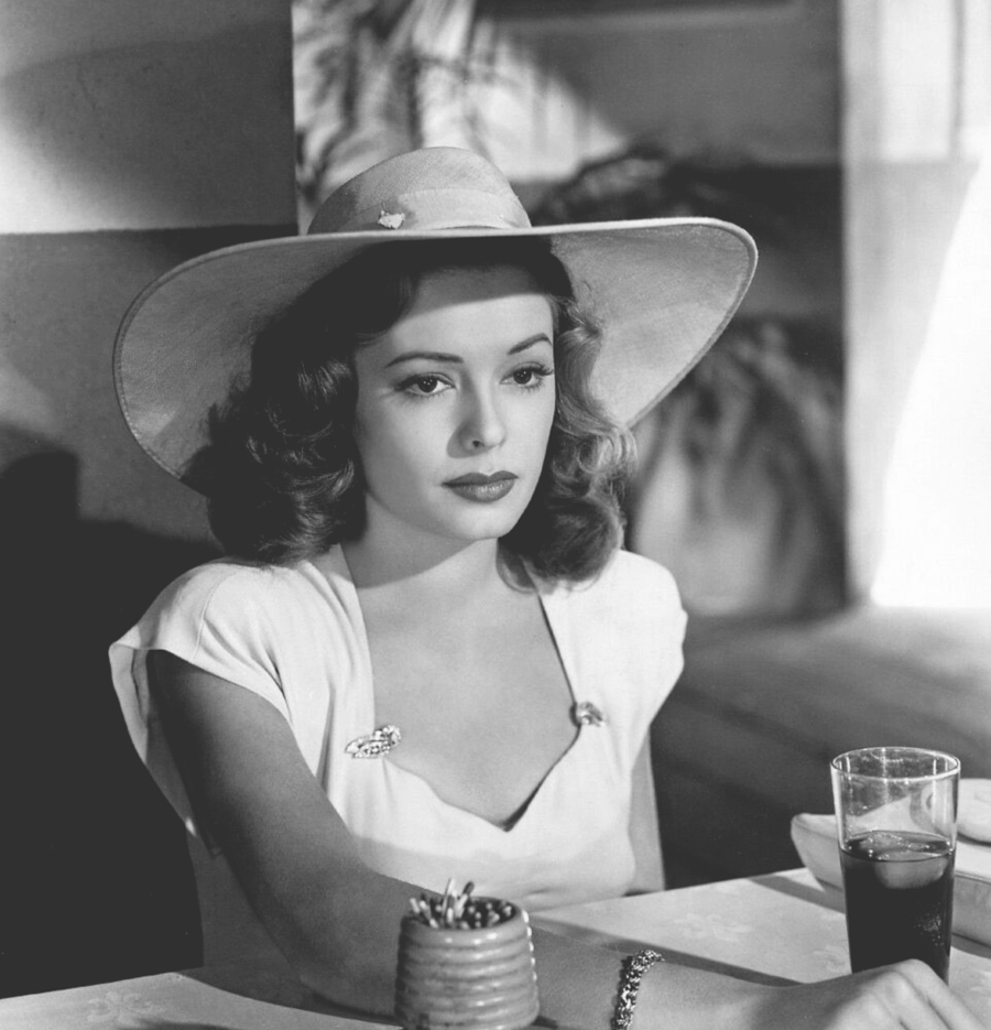 Jane Greer in "Out Of The Past", 1947, Regie Jacques Tourneur.