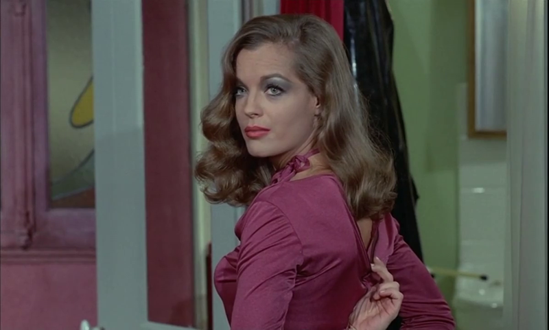 Romy Schneider in "Das Mädchen und der Kommissar".