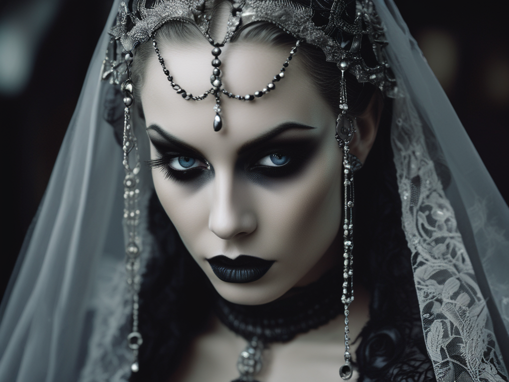 Brides of Dracula. AI Artwork Christian Erdmann.