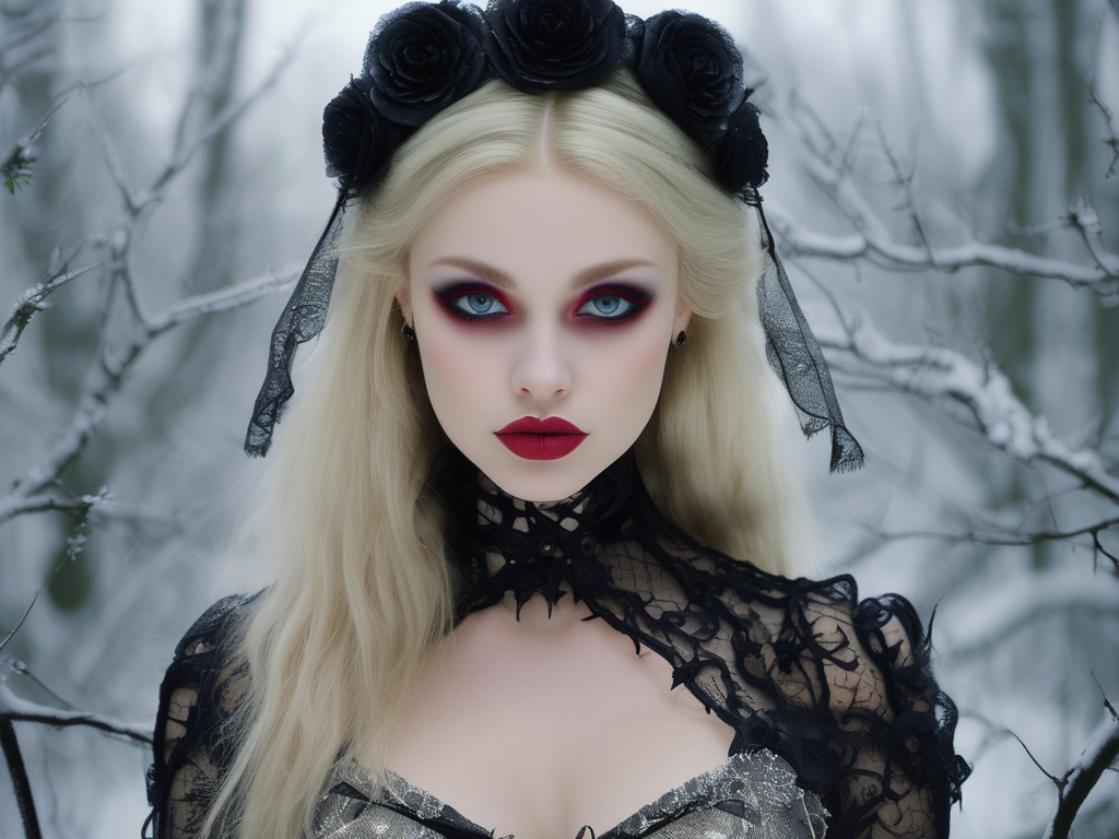 Brides of Dracula. AI Artwork Christian Erdmann.