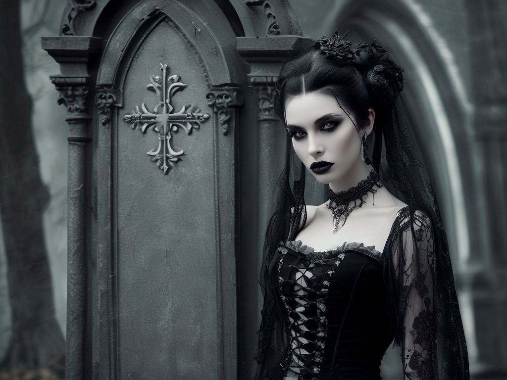 Brides of Dracula. AI Artwork Christian Erdmann.