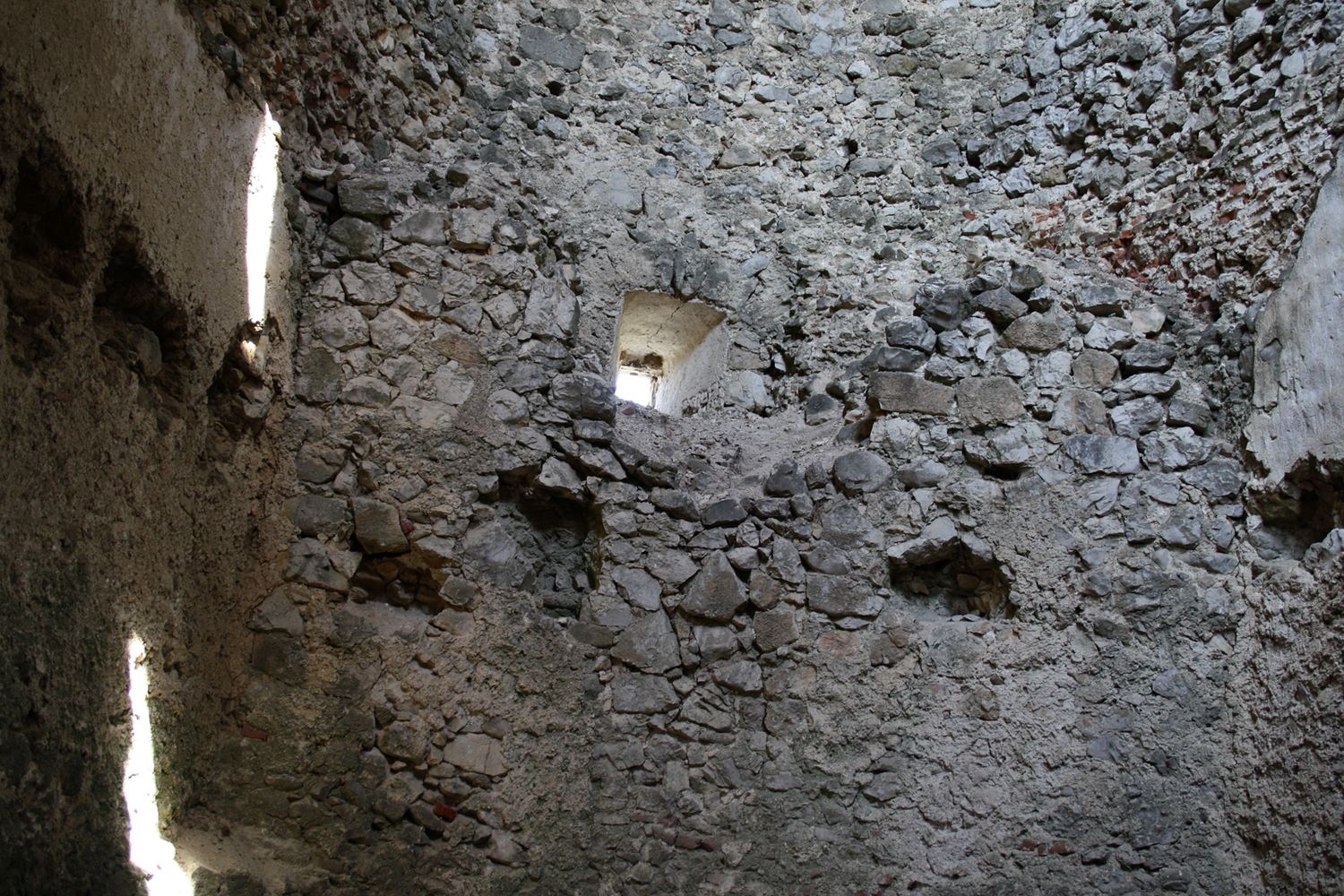 Burg Cachtice in der Slowakei.