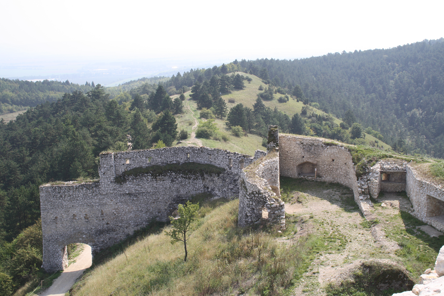 Burg Cachtice, Slowakei.