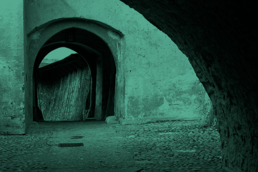 Arwaburg, Burg Orava, Drehort für "Nosferatu - Eine Symphonie des Grauens" von F. W. Murnau. Foto Christian Erdmann.