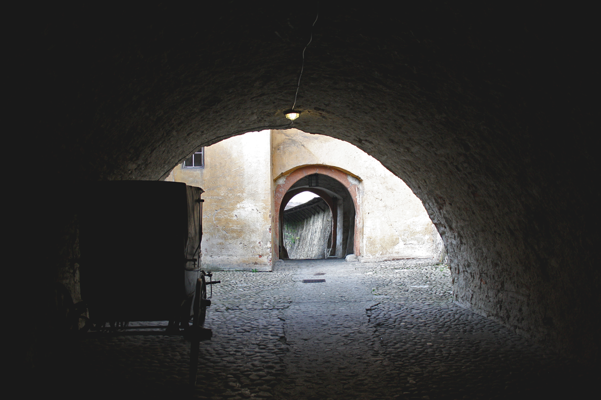 Arwaburg, Burg Orava, Drehort für "Nosferatu - Eine Symphonie des Grauens" von F. W. Murnau.