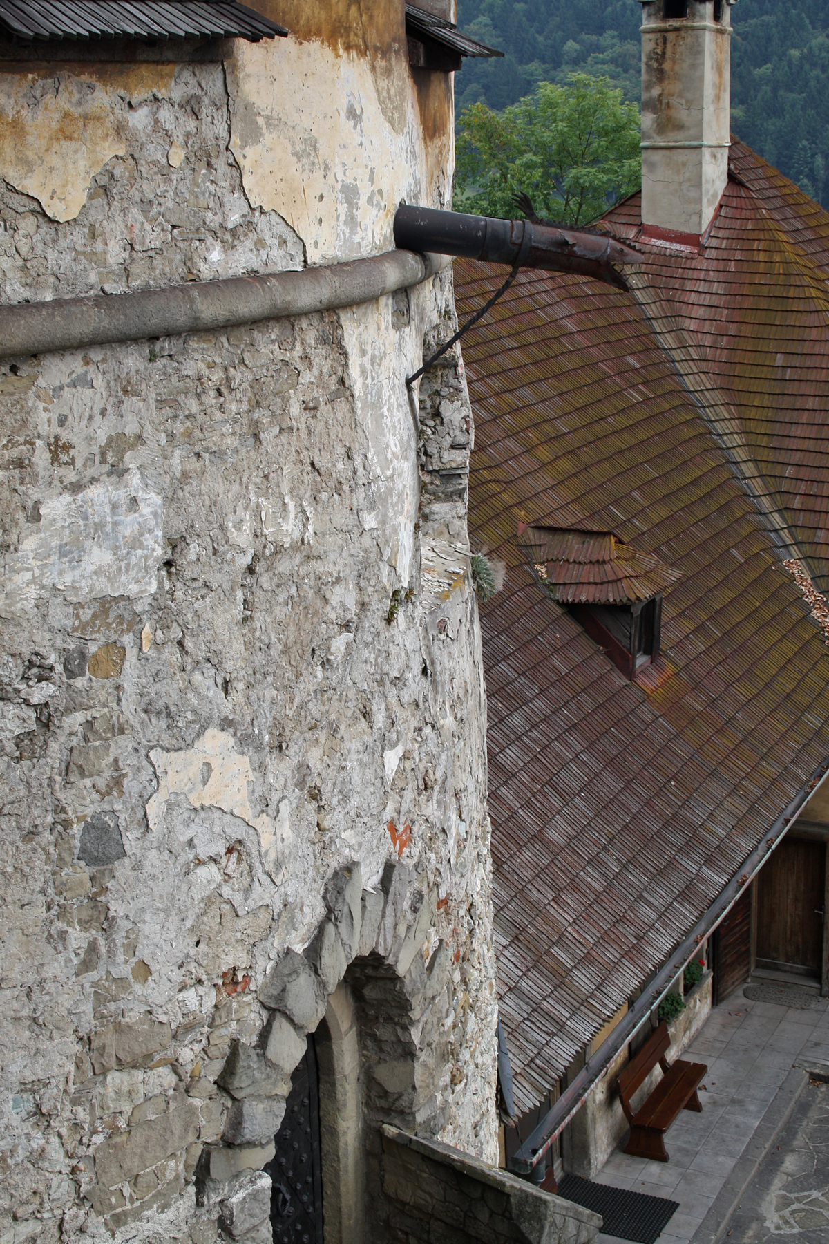 Arwaburg, Burg Orava, Drehort für "Nosferatu - Eine Symphonie des Grauens" von F. W. Murnau.
