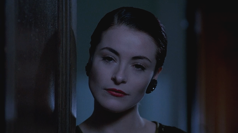 Amanda Donohoe in "Der Biss der Schlangenfrau" ("The Lair of the White Worm"), 1988, Regie Ken Russell.