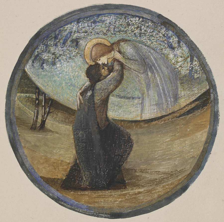 Today's Best Song Ever: Dead Can Dance - Rakim. Bild: Edward Burne-Jones, Golden Greeting.