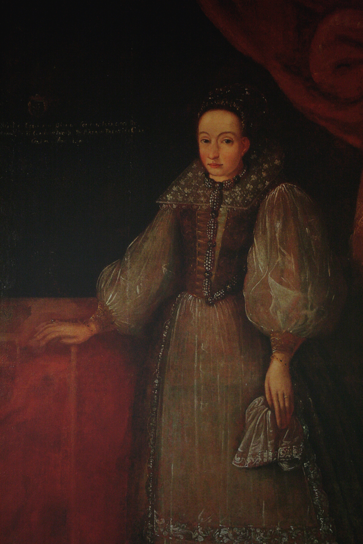 Čachtice, Portrait of Elizabeth Bathory.