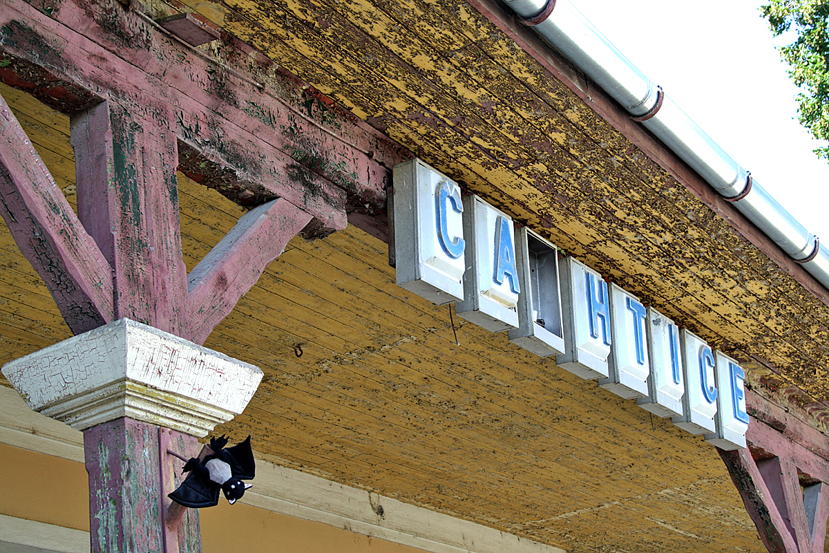 Čachtice, Slovakia, Station.