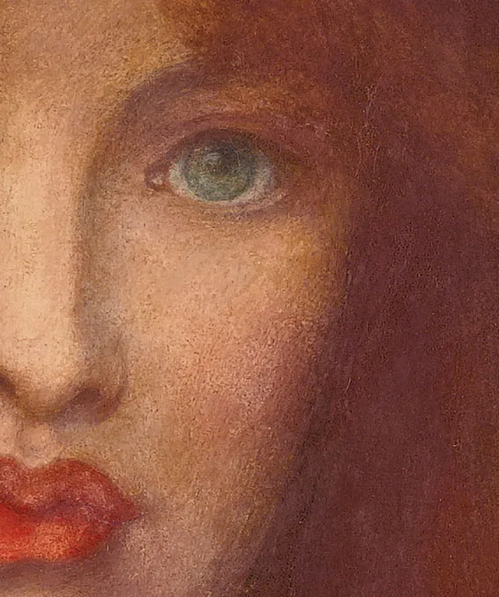 Vom 19. Jahrhundert her. Briefwechsel aus der Reihe "Vorweihnacht" mit Christian Erdmann und Mlle. Catherine. Bild: Dante Gabriel Rossetti, Venus Verticordia.
