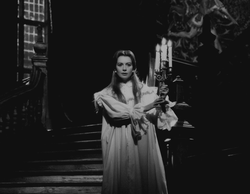 Deborah Kerr in "Schloß des Schreckens" ("The Innocents"), 1961, Regie Jack Clayton.