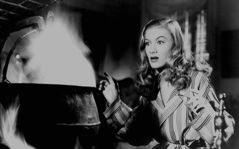 Veronica Lake in "I Married A Witch", 1942, Regie René Clair.