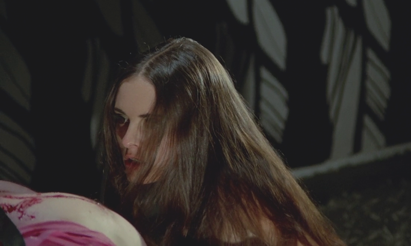 Soledad Miranda in "Sie tötete in Ekstase" ("She Killed in Ecstasy"), 1971, Regie Jess Franco.