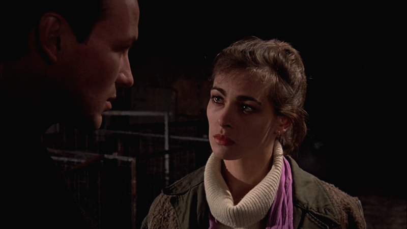 William Hurt, Joanna Pacula in "Gorky Park", 1983, Regie Michael Apted.
