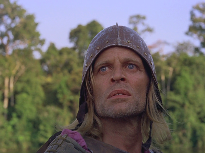 Klaus Kinski in "Aguirre, der Zorn Gottes", 1972, Regie Werner Herzog.
