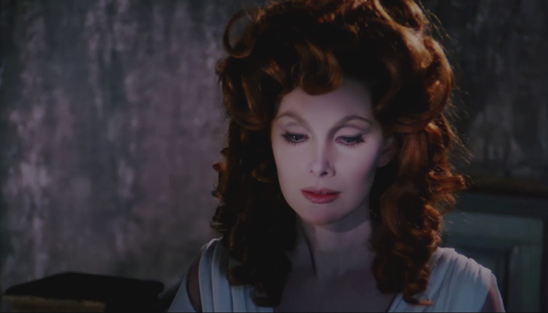 Susan Hampshire als Euryale in "Malpertuis", 1972, Regie Harry Kümel.