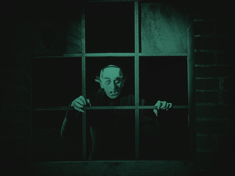 Max Schreck in "Nosferatu - Eine Symphonie des Grauens", 1922, Regie Friedrich Wilhelm Murnau.
