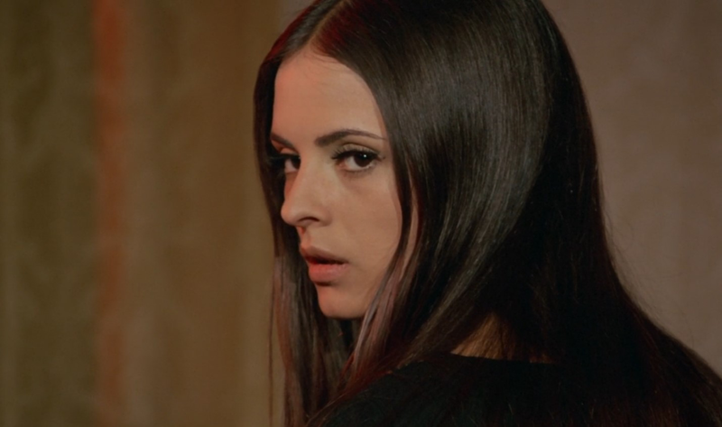 Soledad Miranda in "Vampyros Lesbos", Regie Jess Franco.