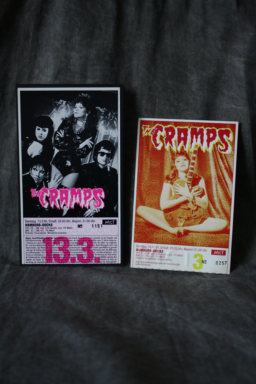 The Cramps, Konzert Tickets Hamburg Docks.