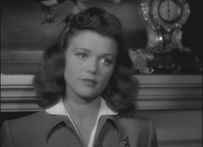 Simone Simon in "Cat People" ("Katzenmenschen"), 1942, Regie Jacques Tourneur.