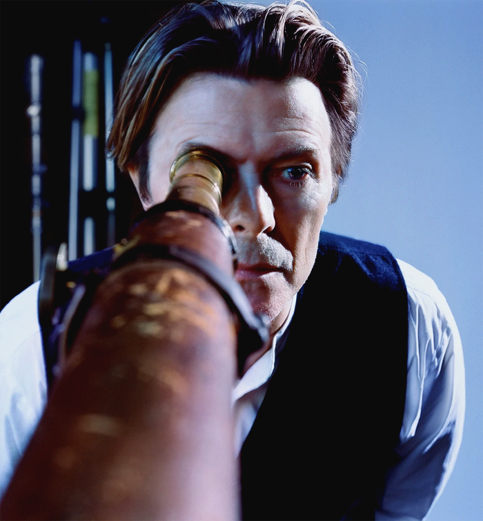 Today's Best Song Ever: David Bowie - Heathen (The Rays). Bild: David Bowie 2001.