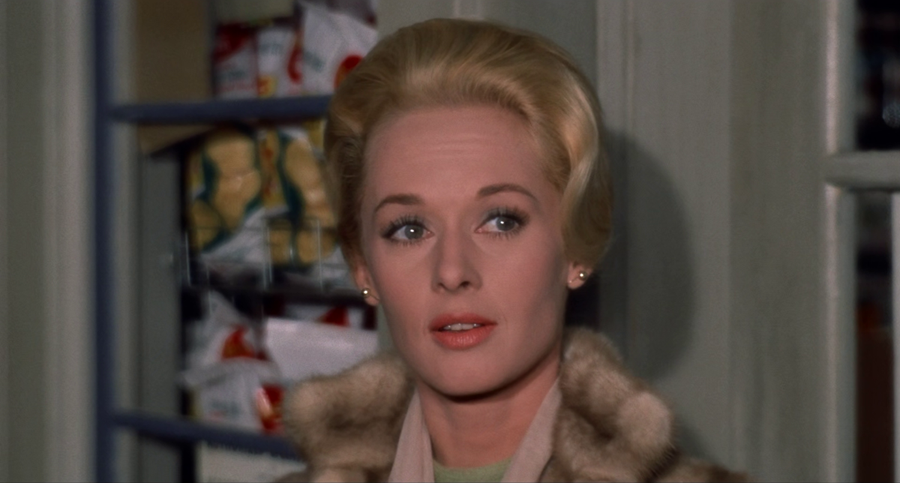 Alfred Hitchcock, The Birds, 1963. Tippi Hedren in "Die Vögel".