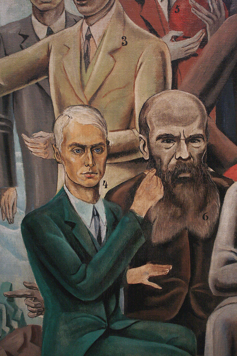 Max Ernst, Rendezvous der Freunde (Au rendez-vous des amis). Foto Christian Erdmann.