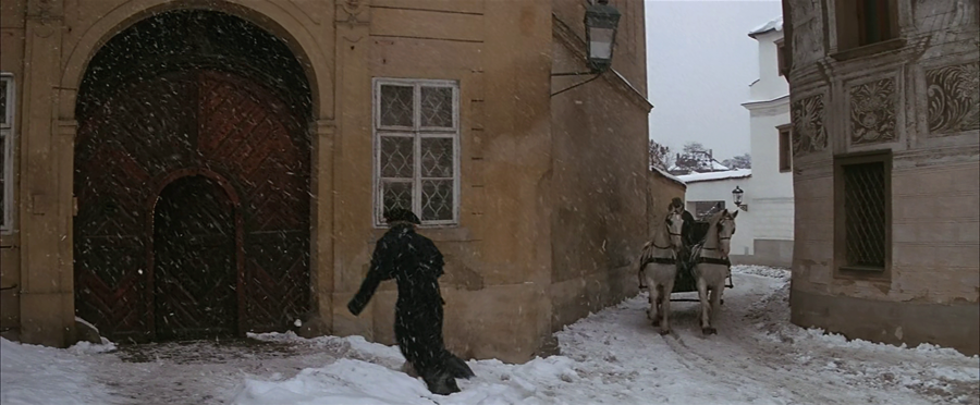 Szene aus "Amadeus" von Milos Forman, gedreht in Prag.