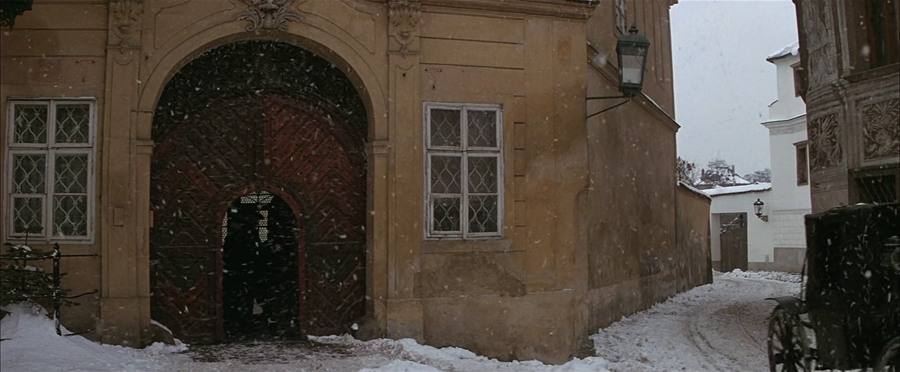 Scene from "Amadeus" by Milos Forman, shot in Prague.