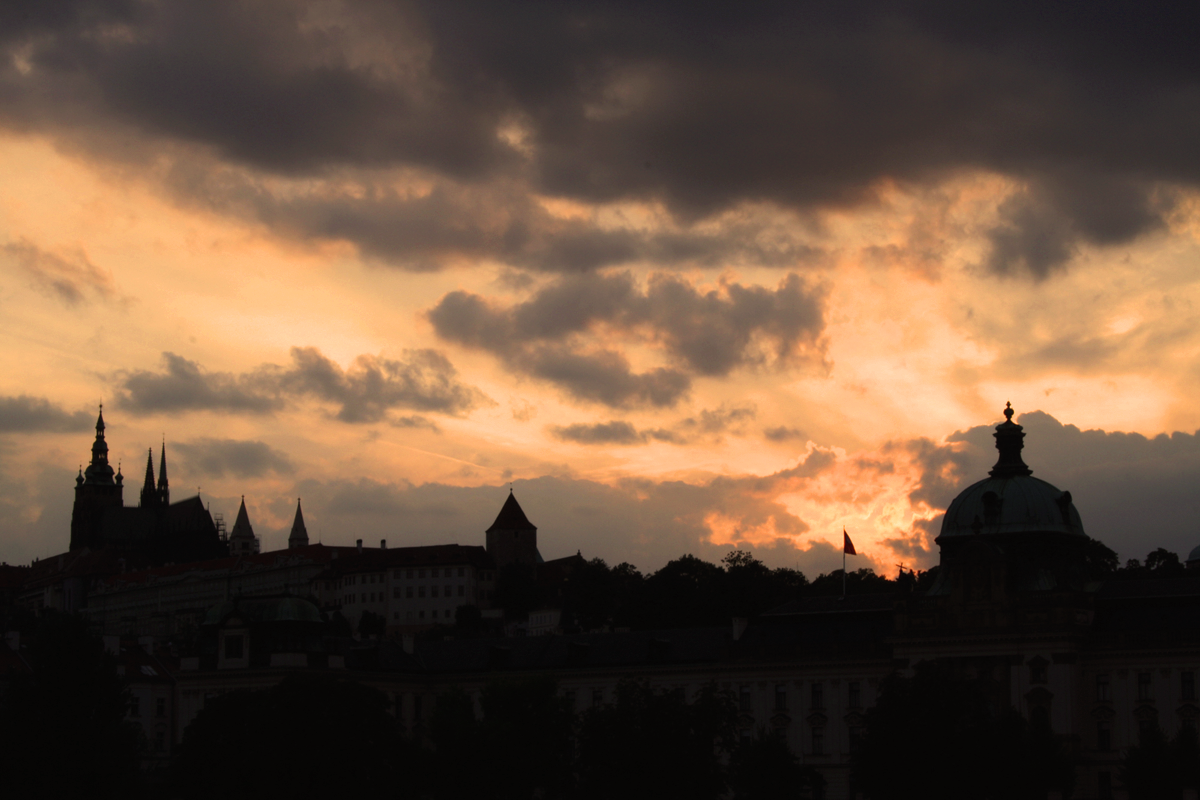 Prague Sundown.