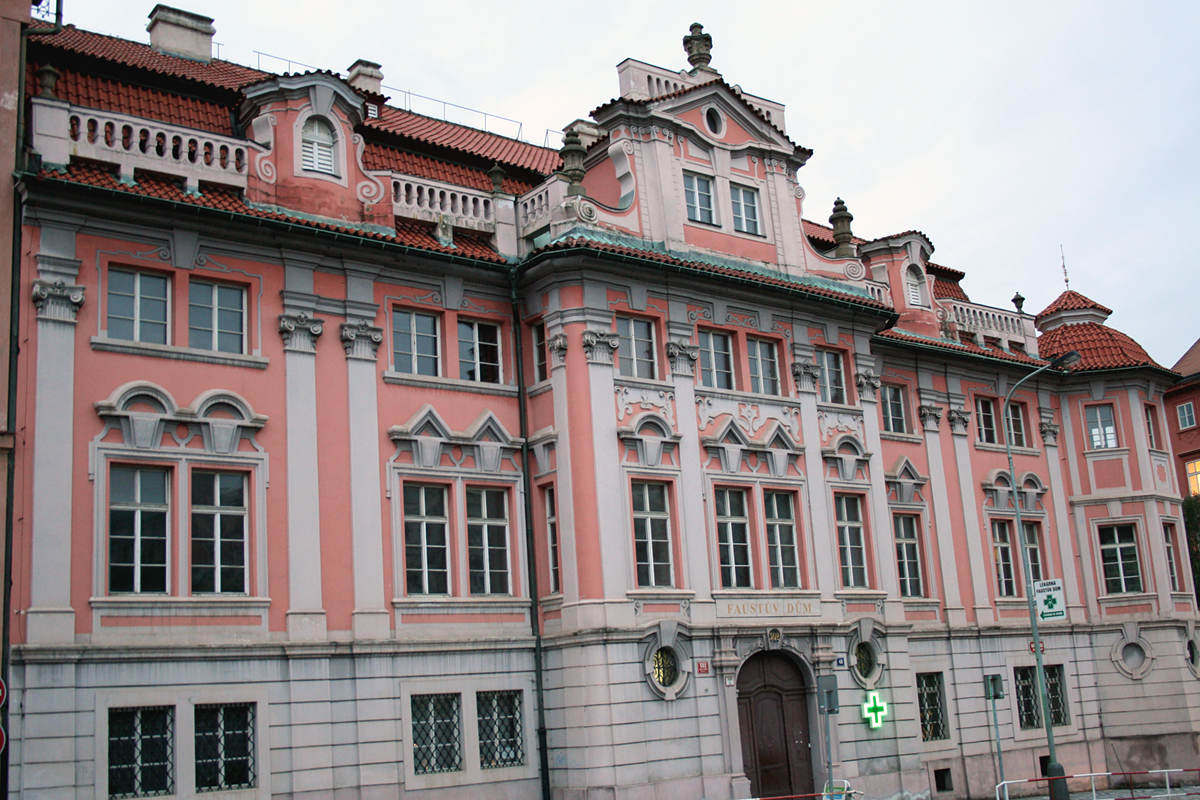 Prag, Fausthaus, Faustuv dum.
