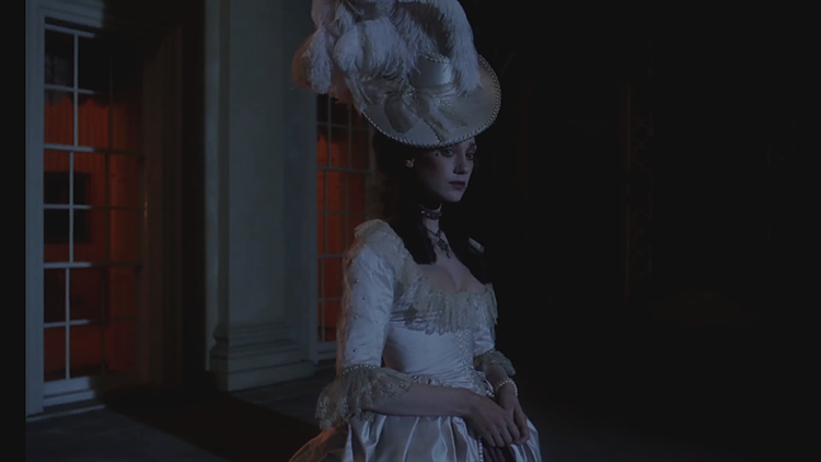 Marisa Berenson in "Barry Lyndon", 1975, Regie Stanley Kubrick.