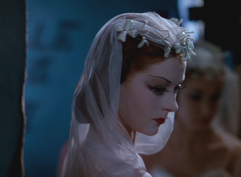 Moira Shearer in "The Red Shoes".