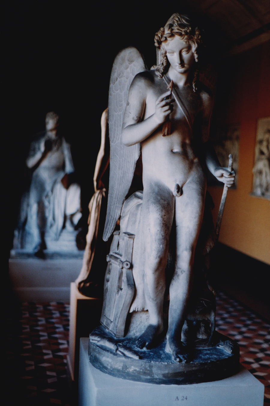 Christian Erdmann, Bilderbuch: Dänemark. Analogfotografie. Bertel Thorvaldsen, Amor.