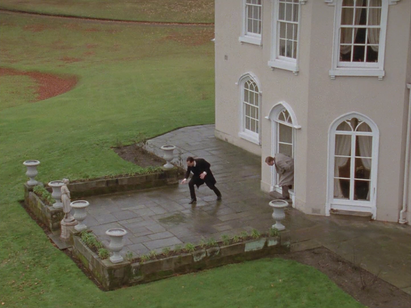 Sherlock Holmes: Jeremy Brett in "The Crooked Man".