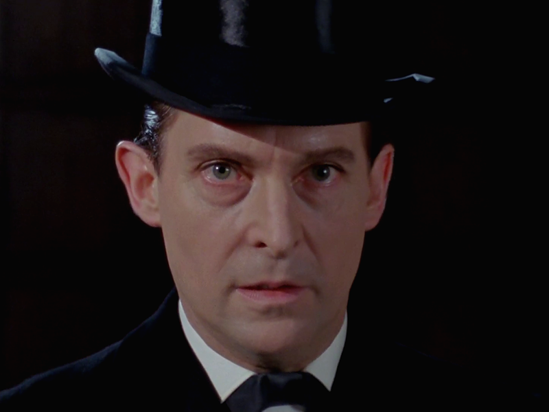 Sherlock Holmes: Jeremy Brett in "The Crooked Man".