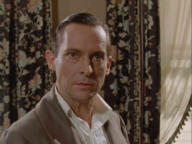 Sherlock Holmes: Jeremy Brett in "The Final Problem".