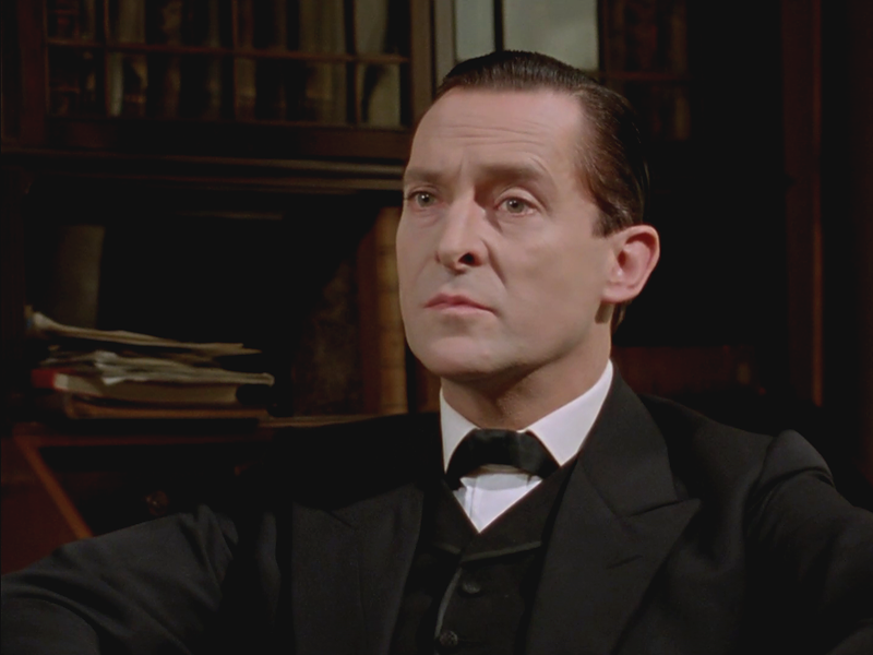 Sherlock Holmes: Jeremy Brett in "The Second Stain".