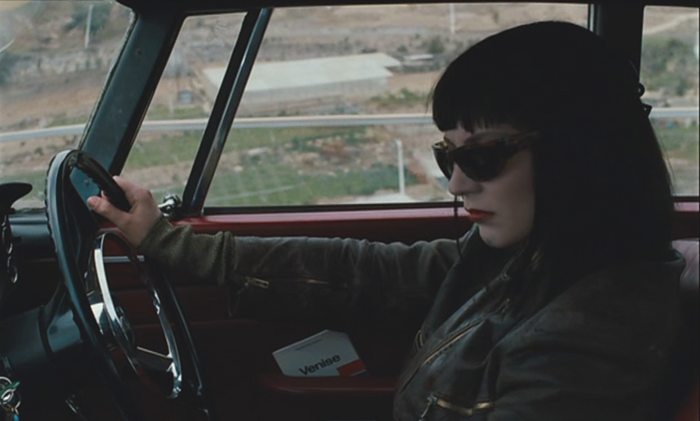 Solveig Dommartin in "Until The End Of The World" / "Bis ans Ende der Welt" von Wim Wenders.