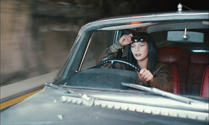 Solveig Dommartin in "Until The End Of The World" / "Bis ans Ende der Welt" von Wim Wenders.