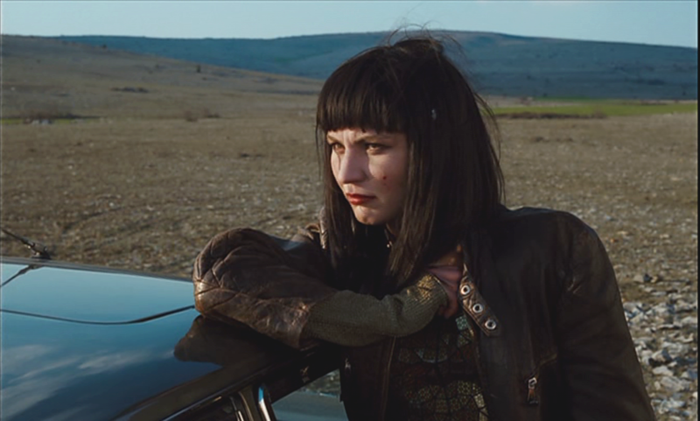 Solveig Dommartin in "Until The End Of The World" / "Bis ans Ende der Welt" von Wim Wenders.