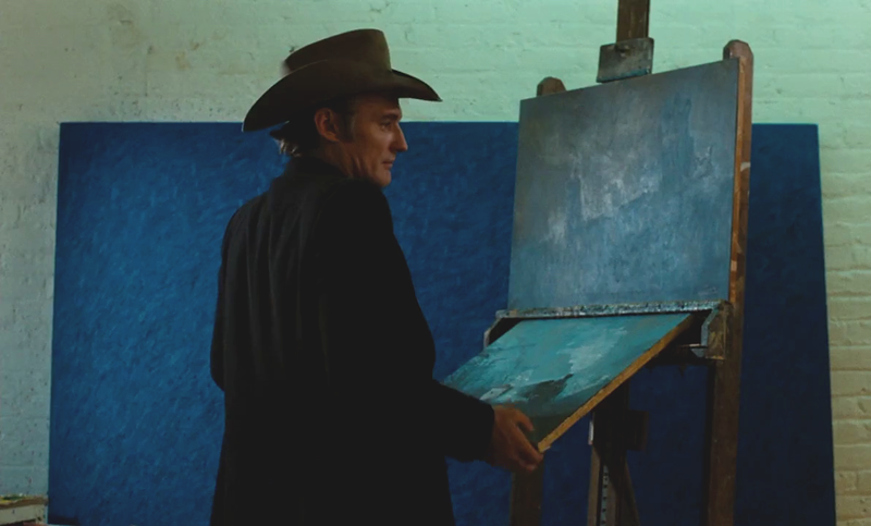 Dennis Hopper in "Der amerikanische Freund", Regie Wim Wenders.