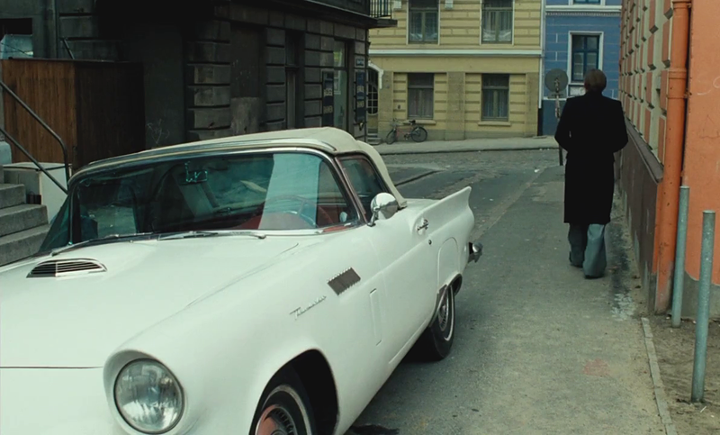 Dennis Hopper in "Der amerikanische Freund" von Wim Wenders, Drehort in Hamburg.