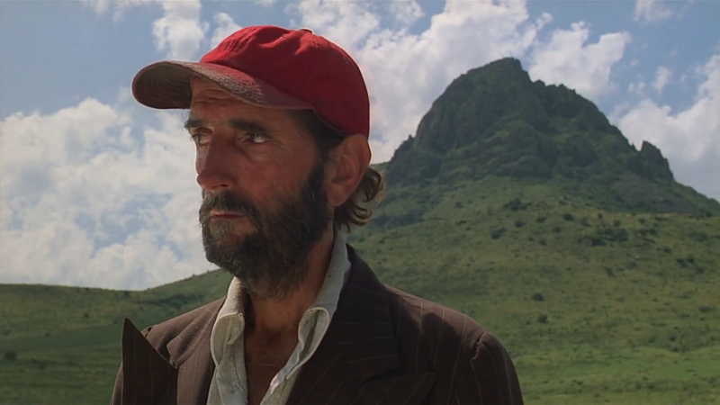 Harry Dean Stanton in "Paris, Texas", Regie Wim Wenders.