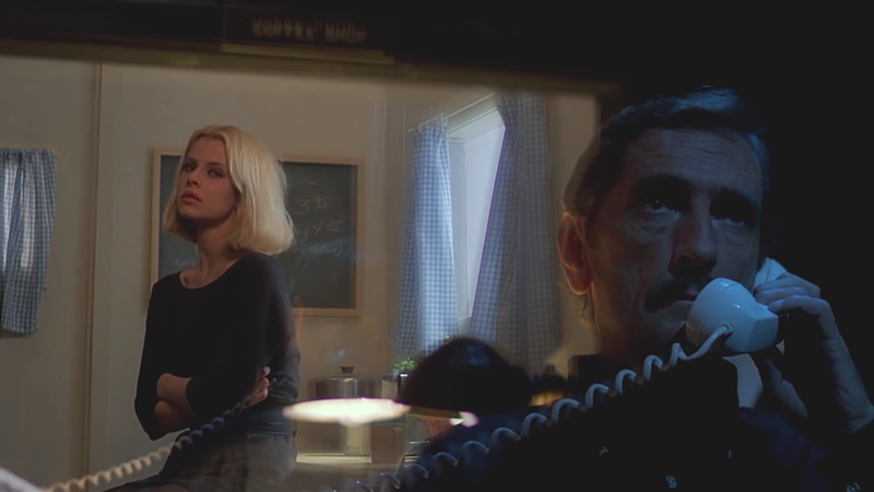 Nastassja Kinski, Harry Dean Stanton  in "Paris, Texas", Regie Wim Wenders.