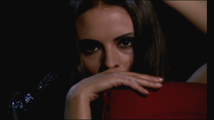 Soledad Miranda in "The Devil Came From Akasava" ("Der Teufel kam aus Akasava"), Regie Jess Franco.